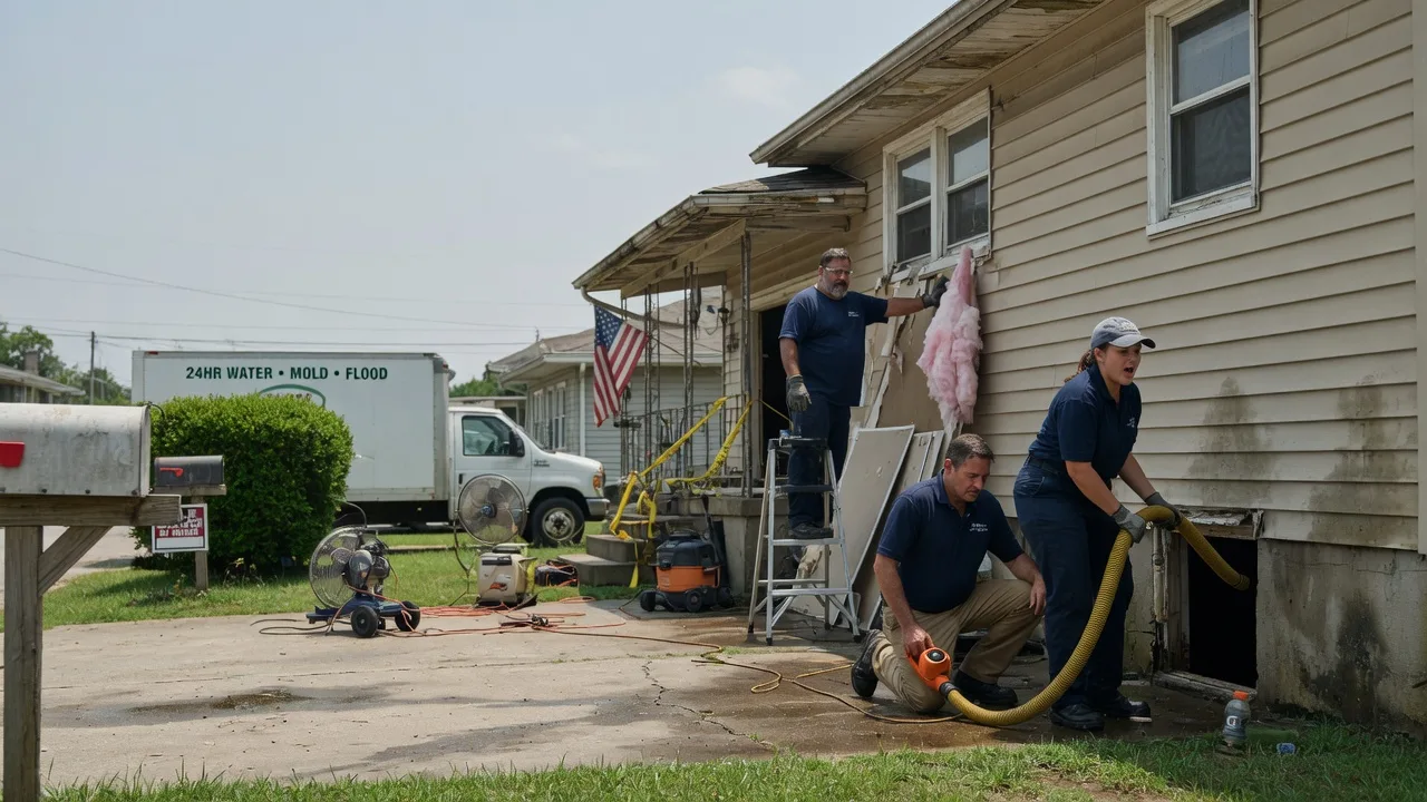 Water Damage Repair in Luling, TX near me